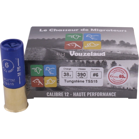 C.12x76 Le Chasseur de Migrateurs 38g Tungstène TSS15 n°6